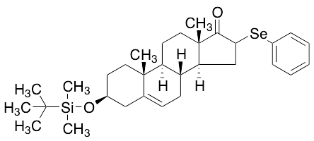 (3beta)-3-[[(1,1-Dimethylethyl)dimethylsilyl]oxy]-16-(phenylseleno)androst-5-en-17-one