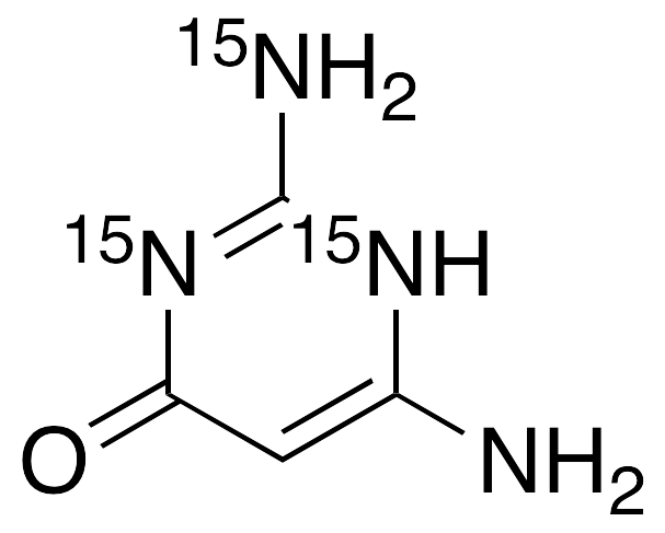 2,4-Diamino-6-hydroxypyrimidine-15N3
