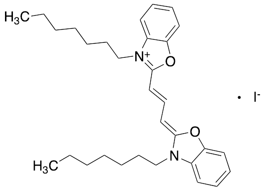 3,3’-Diheptyloxacarbocyanine iodide