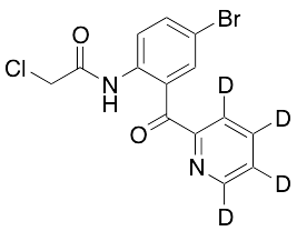 N-(4-Bromo-2-picolinoylphenyl)-2-chloroacetamide-d4