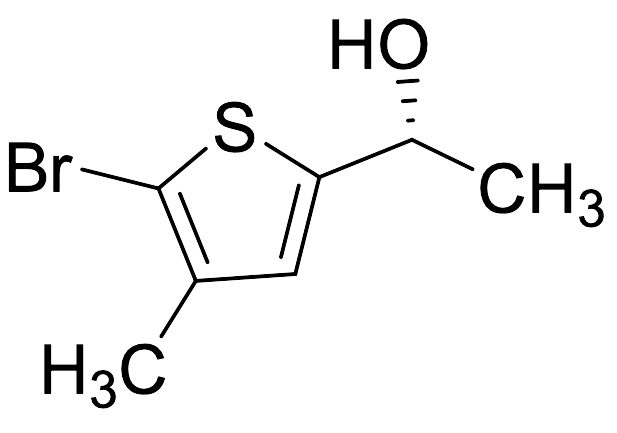 (alphaR)​-5-Bromo-​alpha,​4-​dimethyl-​2-thiophenemethanol
