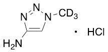 1-Methyl-1H-1,2,3-triazol-4-amine-d3 Hydrochloride