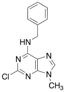 2-Chloro-9-methyl-6-(benzylamino)purine (>90%)