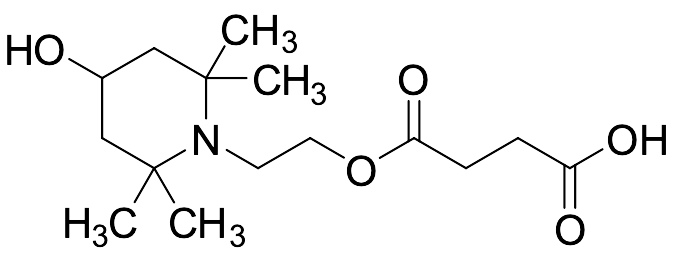 1-[2-(4-Hydroxy-2,2,6,6-tetramethyl-1-piperidinyl)ethyl] Ester Butanedioic Acid
