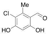 3-Chloro-4,6-dihydroxy-2-methylbenzaldehyde