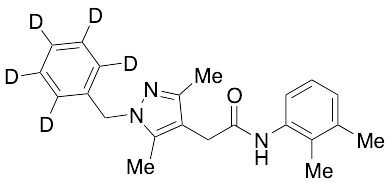 N-(2,3-Dimethylphenyl)-3,5-dimethyl-1-(phenylmethyl)-1H-pyrazole-4-acetamide-d5