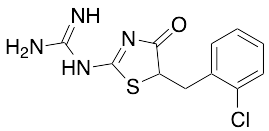 2-[5-(2-Chlorobenzyl)-4-oxo-4,5-dihydro-1,3-thiazol-2-yl]guanidine
