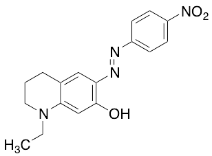 1-Ethyl-1,2,3,4-tetrahydro-6-[2-(4-nitrophenyl)diazenyl]-7-quinolinol