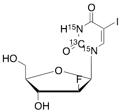 Fialuridine-15N2,13C
