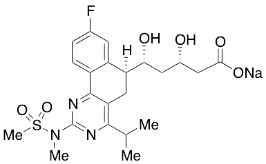 (3S,5R)-5-((S)-8-Fluoro-4-isopropyl-2-(N-methylmethylsulfonamido)-5,6-dihydrobenzo[h]quinazolin-6-yl)-3,5-dihydroxypentanoate Sodium Salt