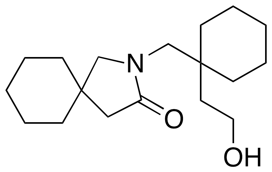 1-(3-Oxo-2-aza-spiro[4,5]dec-2-ylmethyl)cyclohexaneethanol