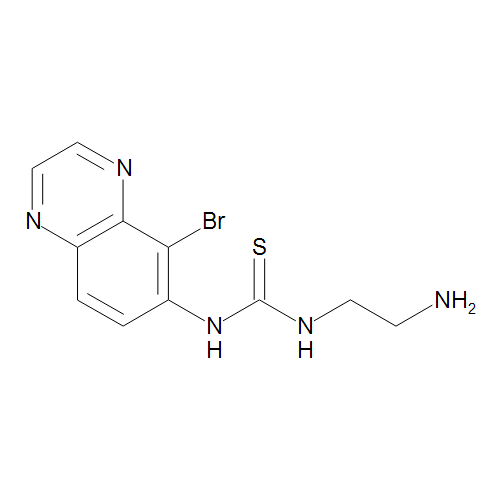 1-(2-Aminoethyl)-3-(5-bromoquinoxalin-6-yl)thiourea