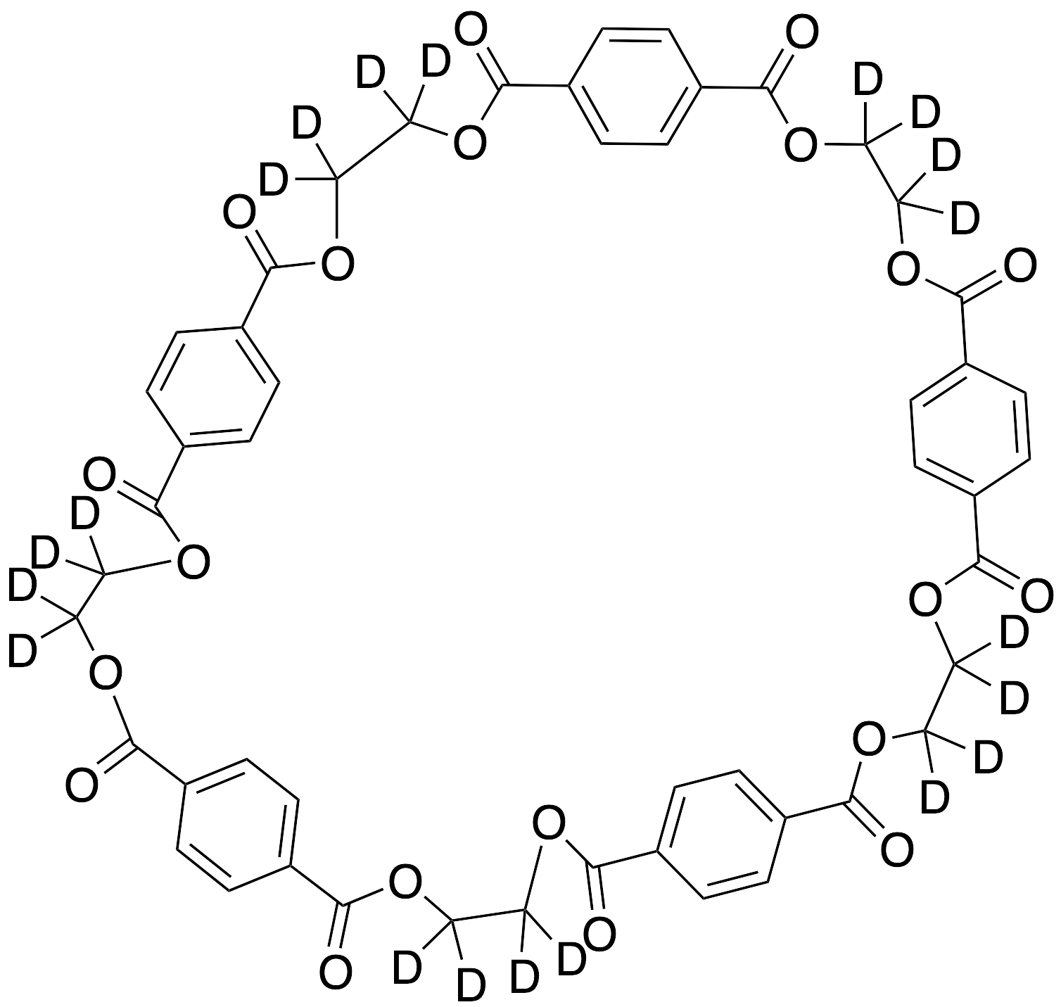 Ethylene Terephthalate Cyclic Pentamer-d20