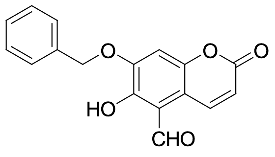 7-Benzyl-5-carboxaldehyde-O-esculetin