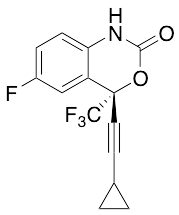 (S)-6-fluoro-4-(cyclopropylethynyl)-4-(trifluoromethyl)-1H-benzo[d][1,3]oxazin-2(4H)-one