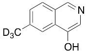 6-Methyl-4-isoquinolinol-D3