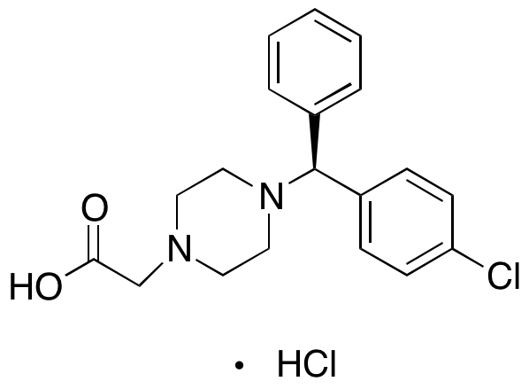 4-[(S)-(4-Chlorophenyl)phenylmethyl]piperazineacetic Acid Hydrochloride