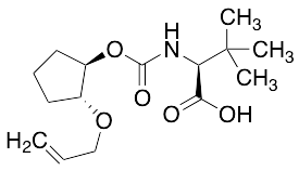 (S)-2-(((((1R,2R)-2-(allyloxy)cyclopentyl)oxy)carbonyl)amino)-3,3-dimethylbutanoic acid