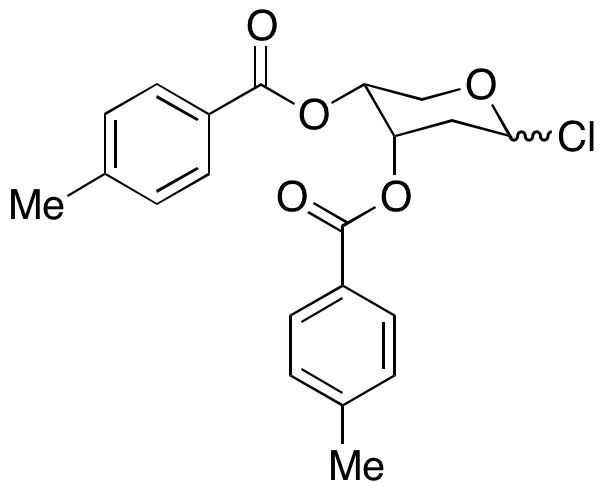 2-Deoxy-D-erythro-pentopyranosyl Chloride Bis(4-methylbenzoate)(Decitabine Impurity)(Mixture of alpha/beta isomers)