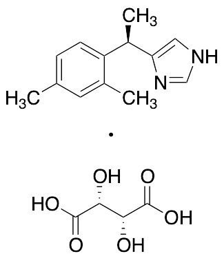 4-(1-(2,4-Dimethylphenyl)ethyl)-1H-imidazole L(+)-Tartaric Acid
