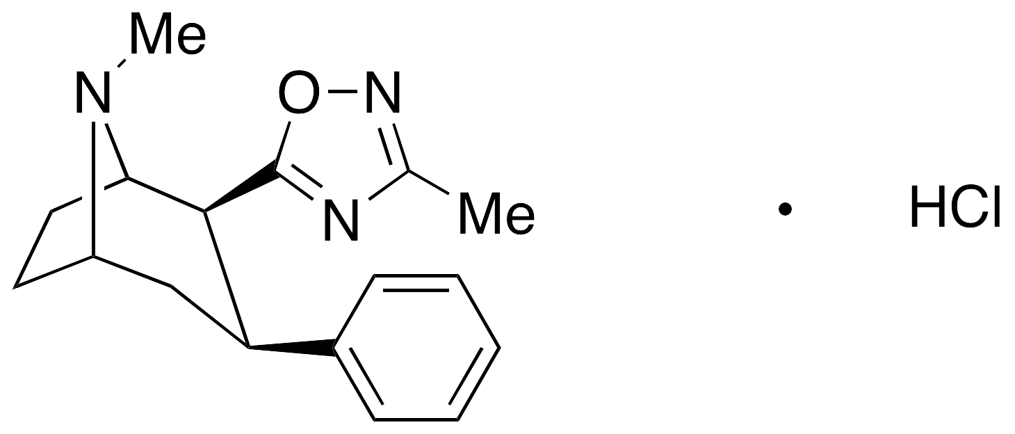 (1R,2S,3S,5S)-3-Phenyl-2-(3-methyl-1,2,4-oxadiazol-5-yl) Tropane