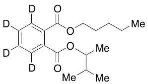 n-Pentyl 3-Methyl-2-butyl Phthalate-d4