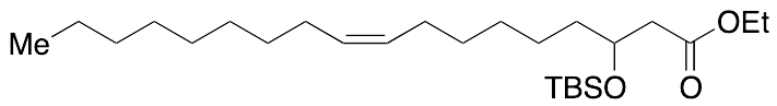 3-tert-Butyldimethylsilyloxy-9-octadecenoic Acid Ethyl Ester