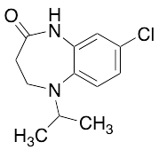 8-Chloro-1,3,4,5-tetrahydro-5-(1-methylethyl)-2H-1,5-benzodiazepin-2-one