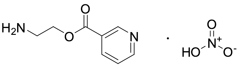 3-​Pyridinecarboxylic Acid 2-​Aminoethyl Ester Nitrate