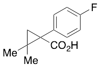 1-(4-Fluorophenyl)-2,2-dimethyl-cyclopropanecarboxylic Acid
