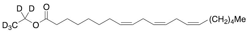 cis-8,11,14-Eicosatrienoic Acid Ethyl Ester-d5