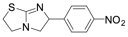2,3,5,6-Tetrahydro-6-(4-nitrophenyl)imidazo[2,1-b]thiazole