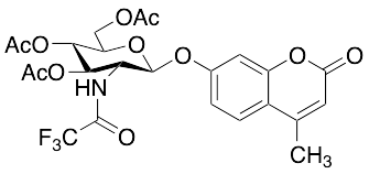 4-Methylumbelliferyl 2-Trifluoroacetyl-3,4,6-O-triacetyl-2-deoxy-Beta-D-glucopyranoside