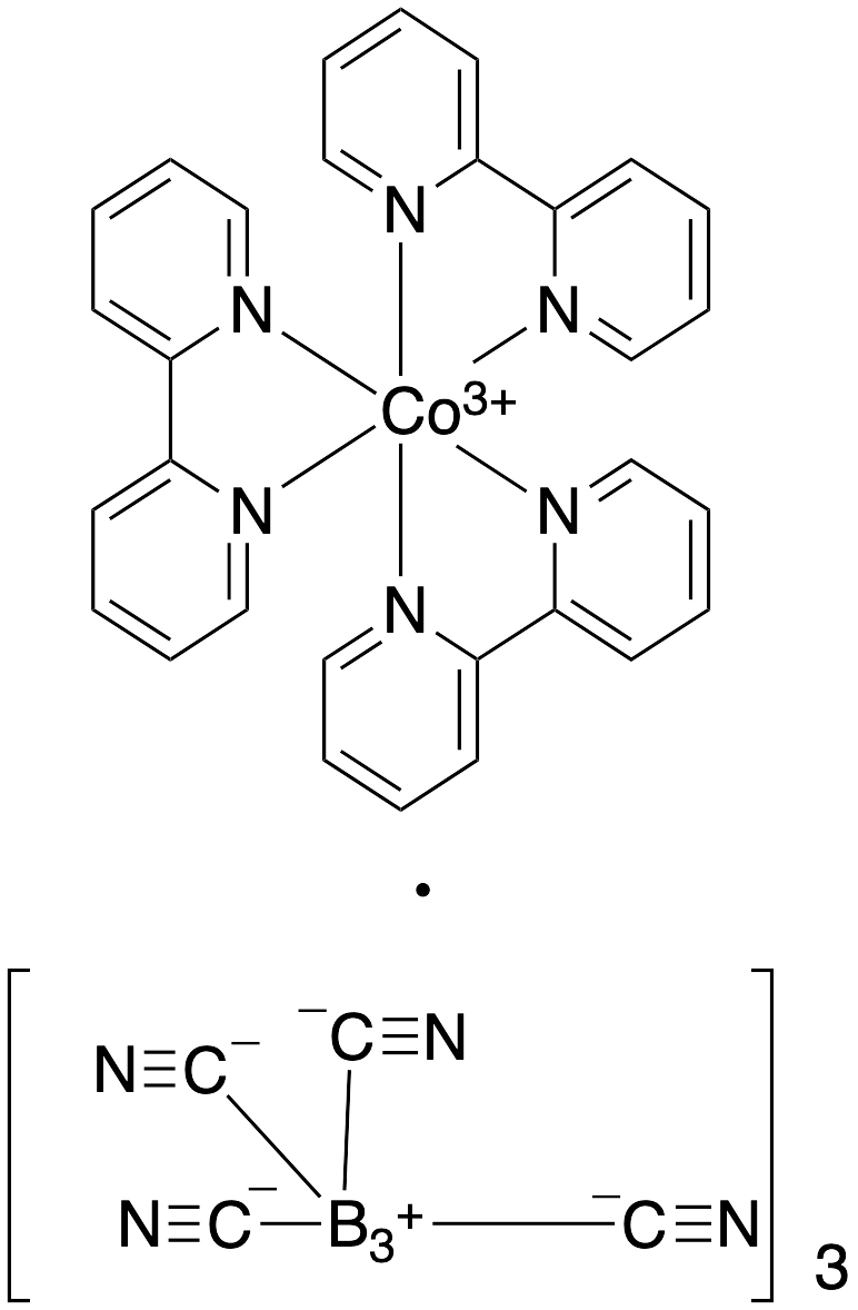 (OC-​6-​11)​- Tris(2,​2'-​bipyridine-​κN1,​κN1')​Cobalt(3+) Tetrakis(cyano-​κC)​borate(1-​)
