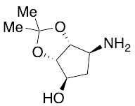 (3aS,4R,6S,6aR)-6-Aminotetrahydro-2,2-dimethyl-4H-cyclopenta-1,3-dioxol-4-ol