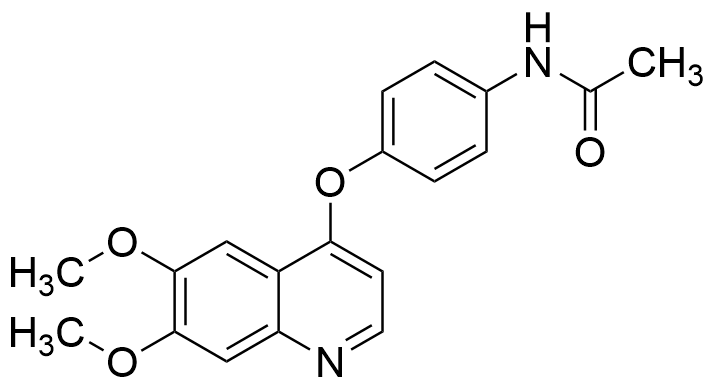 N-(4-[(6,7-Dimethoxyquinolin-4-yl)oxy]phenyl)acetamide