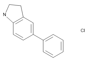 5-Phenyl-2,3-dihydro-1H-indole hydrochloride