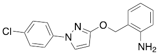 2-[[[1-(4-Chlorophenyl)-1H-pyrazol-3-yl]oxy]methyl]benzenamine