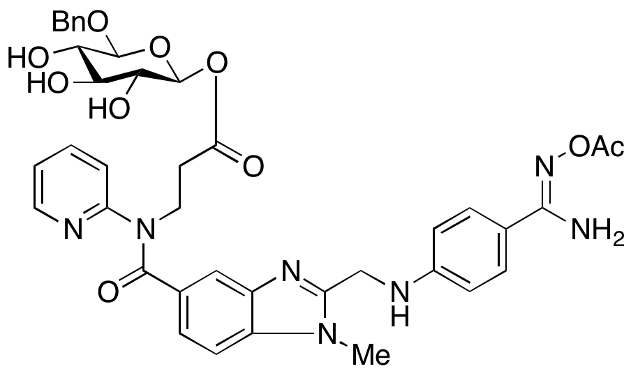 Dabigatran Acetate 6-Benzyloxy Acyl-Beta-D-Glucuronide