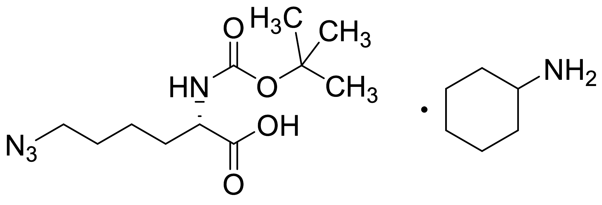 N-​Boc-​6-​azido-​L-​norleucine Cyclohexylammonium Salt