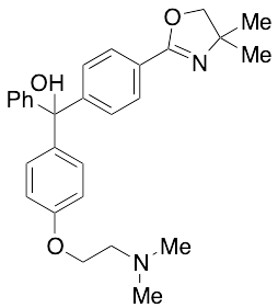 (4-(4,4-Dimethyl-4,5-dihydrooxazol-2-yl)phenyl)(4-(2-(dimethylamino)ethoxy)phenyl)(phenyl)methanol