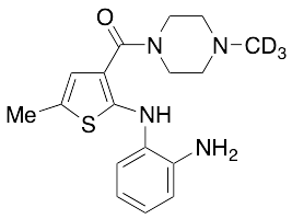 1-[[2-[(2-Aminophenyl)amino]-5-methyl-3-thienyl]carbonyl]-4-methyl-piperazine-D3