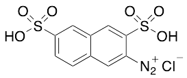 3,6-Disulfonaphthalene-2-diazonium Chloride
