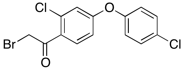 2-Bromo-2'-chloro-4'-(4-chlorophenoxy)acetophenone