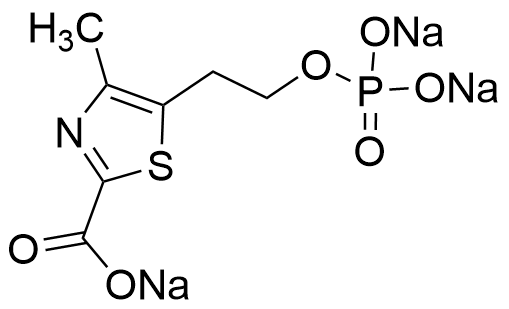4-Methyl-5-(2-(phosphonatooxy)ethyl)thiazole-2-carboxylate Trisodium
