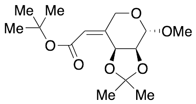 (4Z)-4-Deoxy-4-[2-(1,1-dimethylethoxy)-2-oxoethylidene]-2,3-O-(1-methylethylidene)-Beta-L-erythro-pentopyranoside Methyl Ether