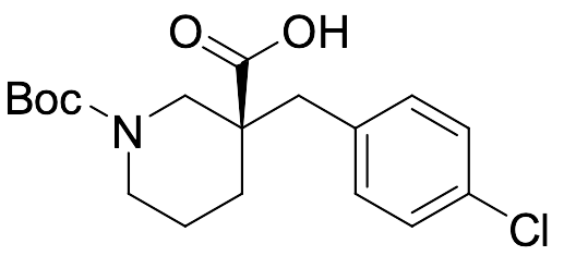 (R)-1-(tert-Butoxycarbonyl)-3-(4-chlorobenzyl)piperidine-3-carboxylic Acid