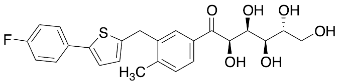 1-C-[3-[[5-(4-Fluorophenyl)-2-thienyl]methyl]-4-methylphenyl]-D-glucose