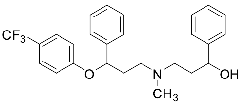 3-(Methyl(3-phenyl-3-(4-(trifluoromethyl)phenoxy)propyl)amino)-1-phenylpropan-1-ol