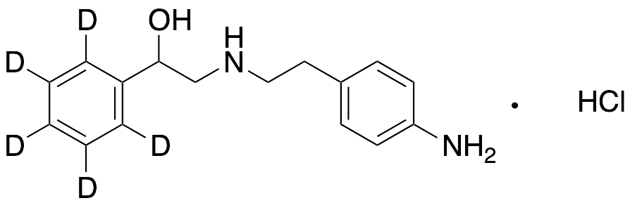 alpha-[[[2-(4-Aminophenyl)ethyl]amino]methyl]benzene-d5-methanol Hydrochloride